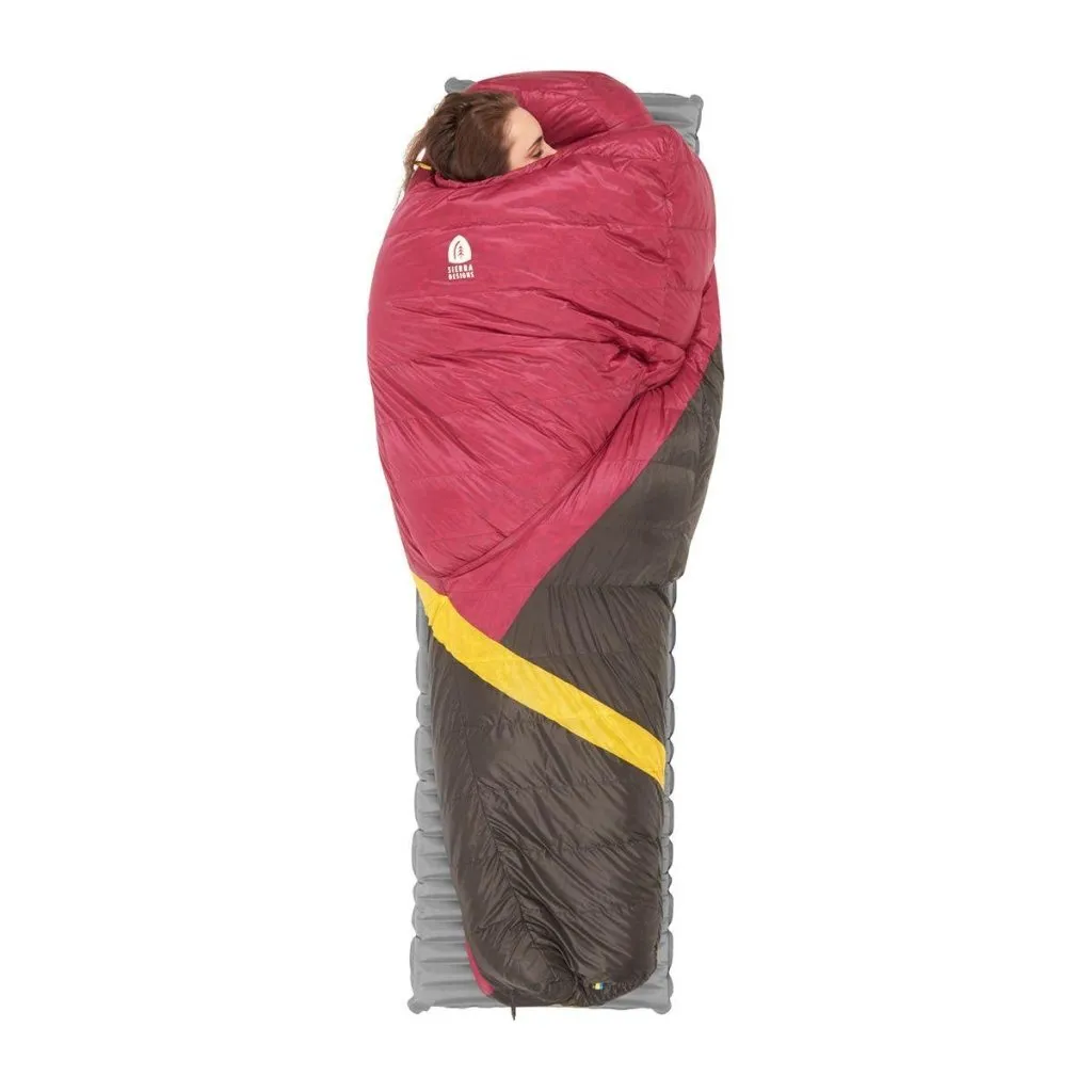 Sierra Designs Women's Cloud 800F 20° Degree Down Sleeping Bag - Purple