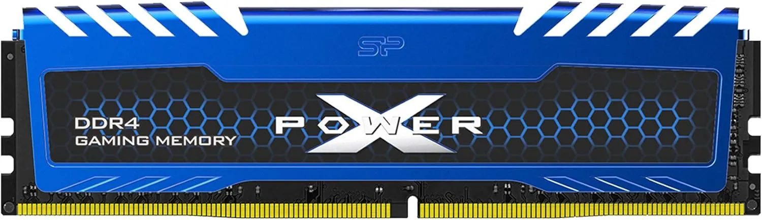Silicon Power DDR4 RAM 16GB (2x8GB) Turbine 3200MHz (PC4 25600) 288-pin CL16 1.35V UDIMM Desktop Memory Module (SP016GXLZU320BDA)