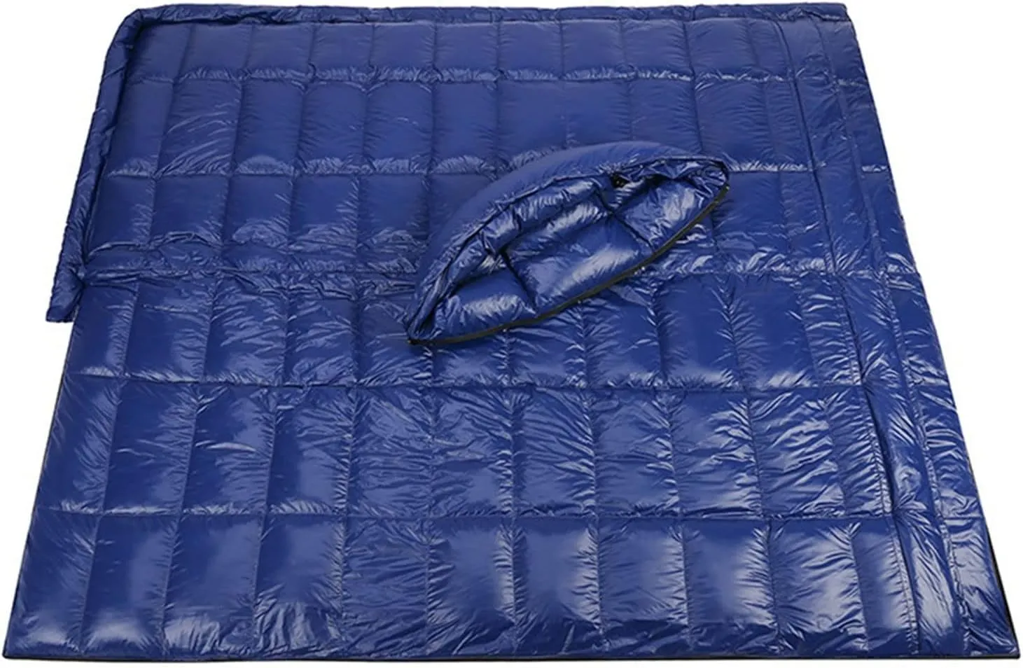 Sleeping Bag Customized Outdoor Synthetic Sleeping Bag with Neck and Zip Baffle
