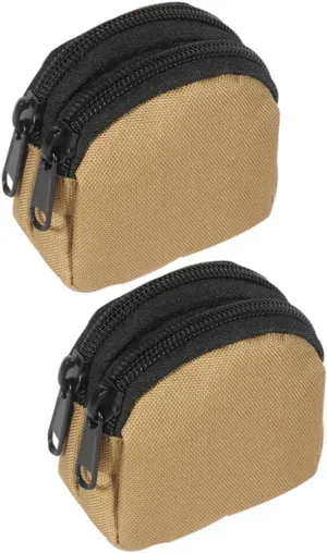 Small Coin Pouch Zipper Compact Mobile Phone Storage Bag for Women Fashion Accessory