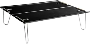 Small Folding Table Ultralight Compact Camping Table for Outdoor Backpacking Hiking Picnic Beach