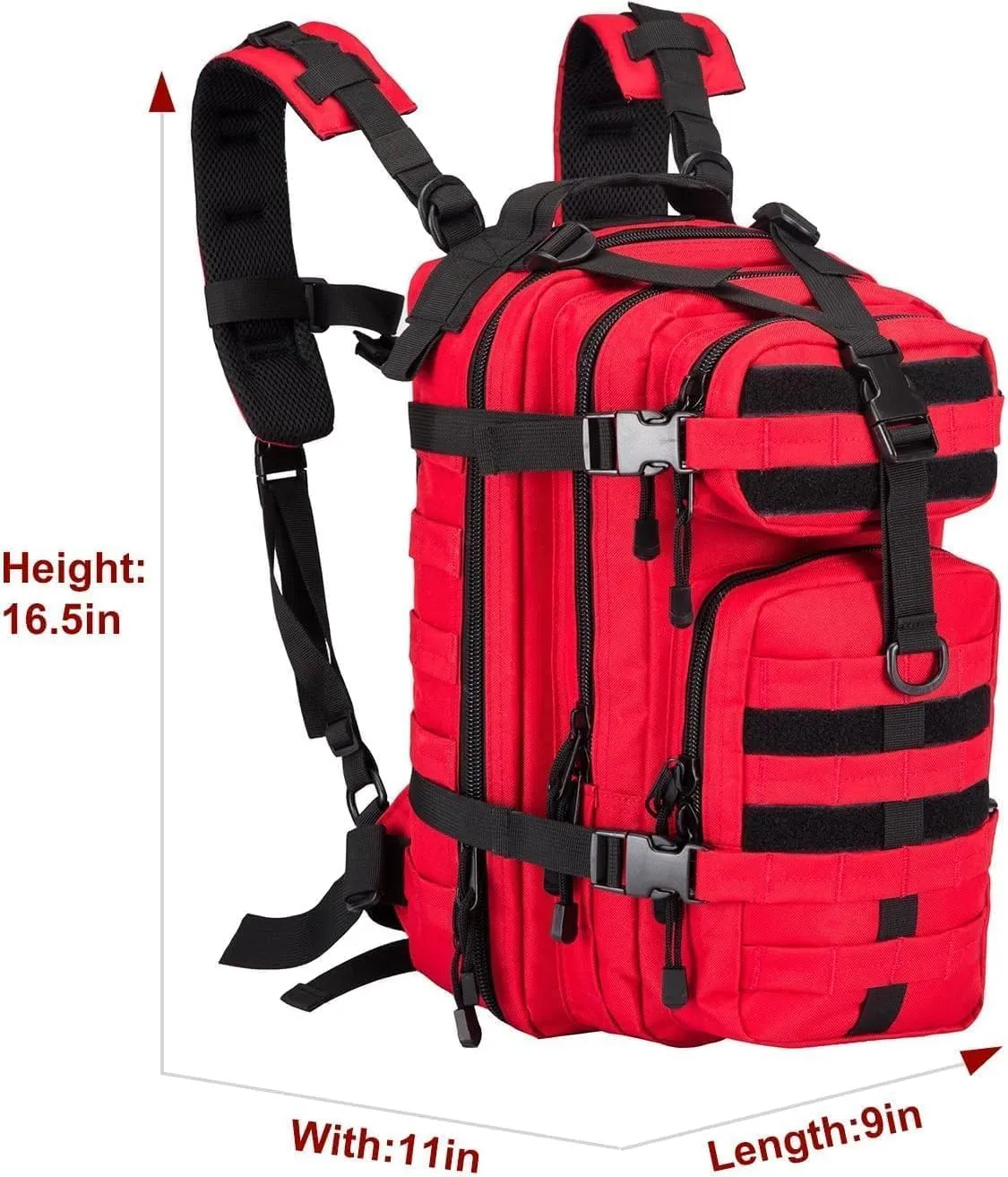 Small Military Tactical Backpack Army Assault Rucksack GYM Hiking Bug Out Bag
