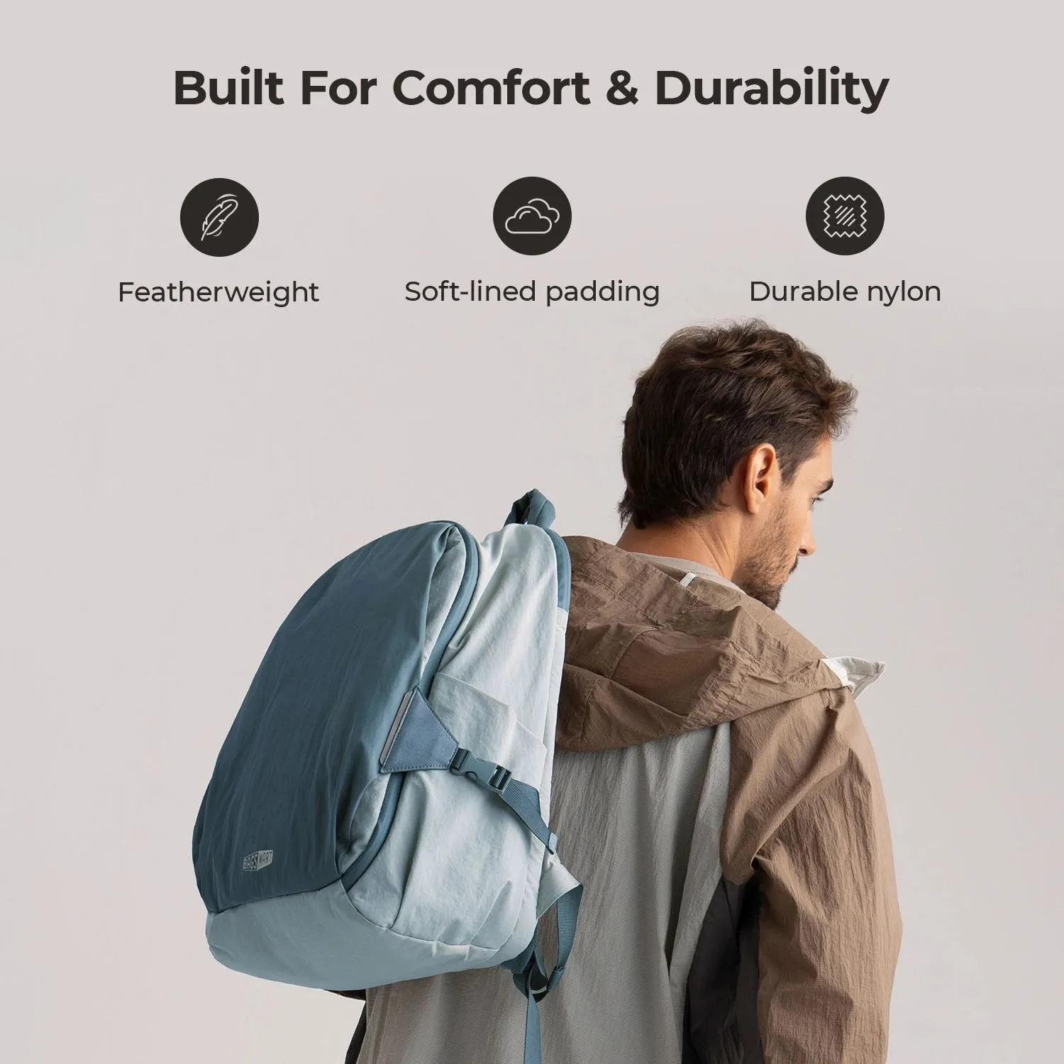 Soar 25L 180° Open Clamshell Travel Backpack Set