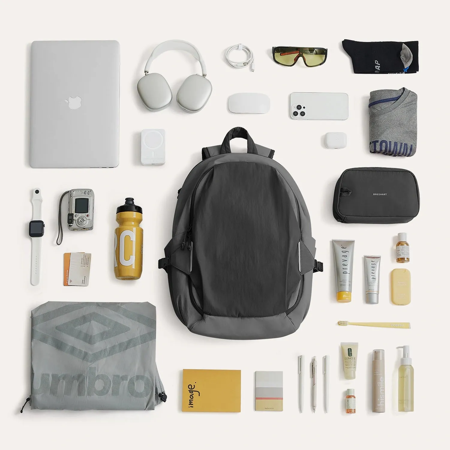 Soar 25L 180° Open Clamshell Travel Backpack Set