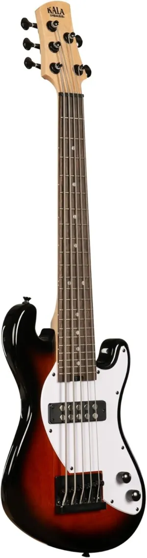 Solid Body 5-String Tobacco Burst Fretted U-BASS