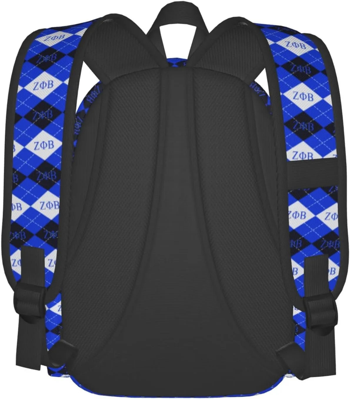 Sorority Zeta Backpack 17 ", Features Your Sorority'S Logo And Quotes For A Personalized Touch. This Unique And Customized Backpack Is Perfect For Jogging And Hiking
