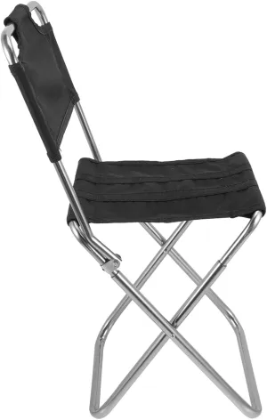 Sturdy Mesh Camping Chair Outdoor Beach Lounger Folding Stool Portable for Fishing