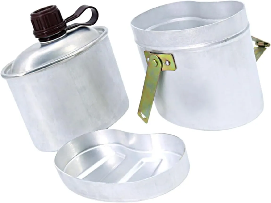 Style Camping Kettle Set Water Jug Lunch Box Bag Lightweight Outdoor Supplies