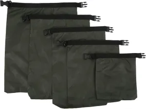 Swimming Water Prevent Bag Strong and Sturdy for Outdoor Activities Army Green 190T Polyester Taffeta 5 Pack