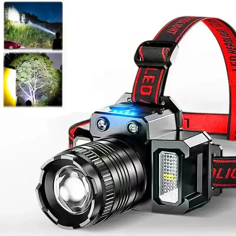 T51 LED Sensor Headlamp with Intelligent Induction & USB Recharge