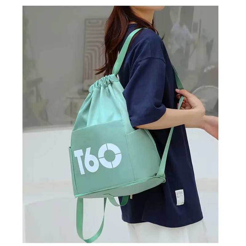 T60 Waterproof Sports Gym Backpack For Yoga, Swimming & Travel