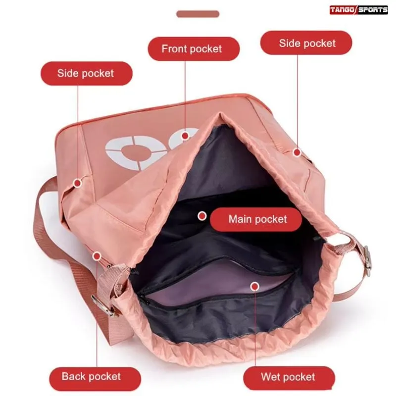 T60 Waterproof Sports Gym Backpack For Yoga, Swimming & Travel