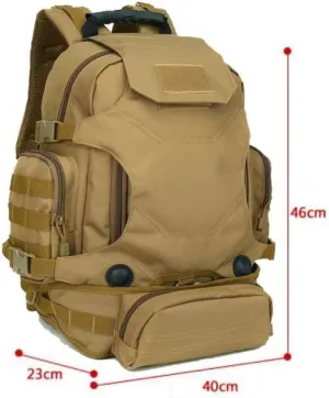 Tactical Backpack Military Molle Hiking 20-35L Outdoor Camouflage Pack Tactical Special Combat Bag Digital Camouflage