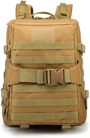 Tactical Backpack Military Molle Hiking 36-55L Tactical outdoor sports bag trekking camouflage travel bag khaki