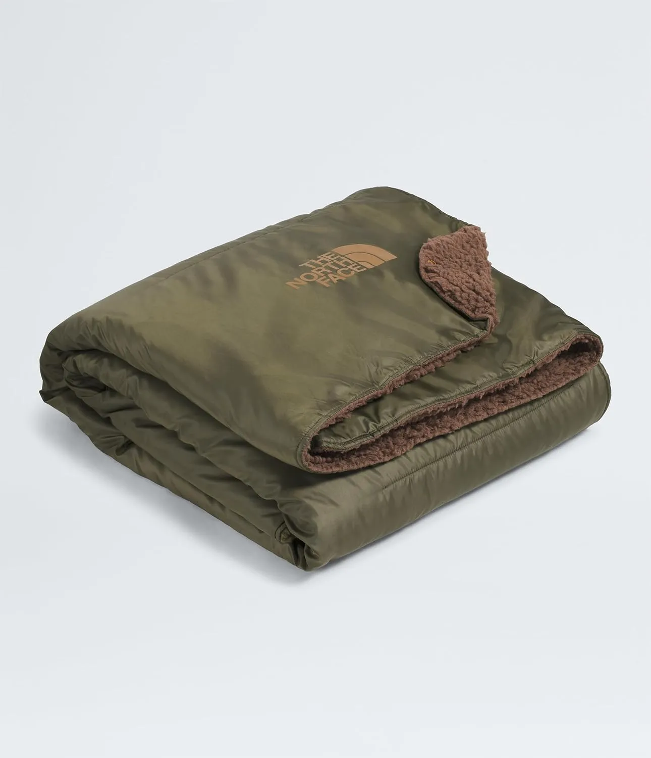 THE NORTH FACE Wawona Fuzzy Blanket, New Taupe Green/Smokey Brown, One Size