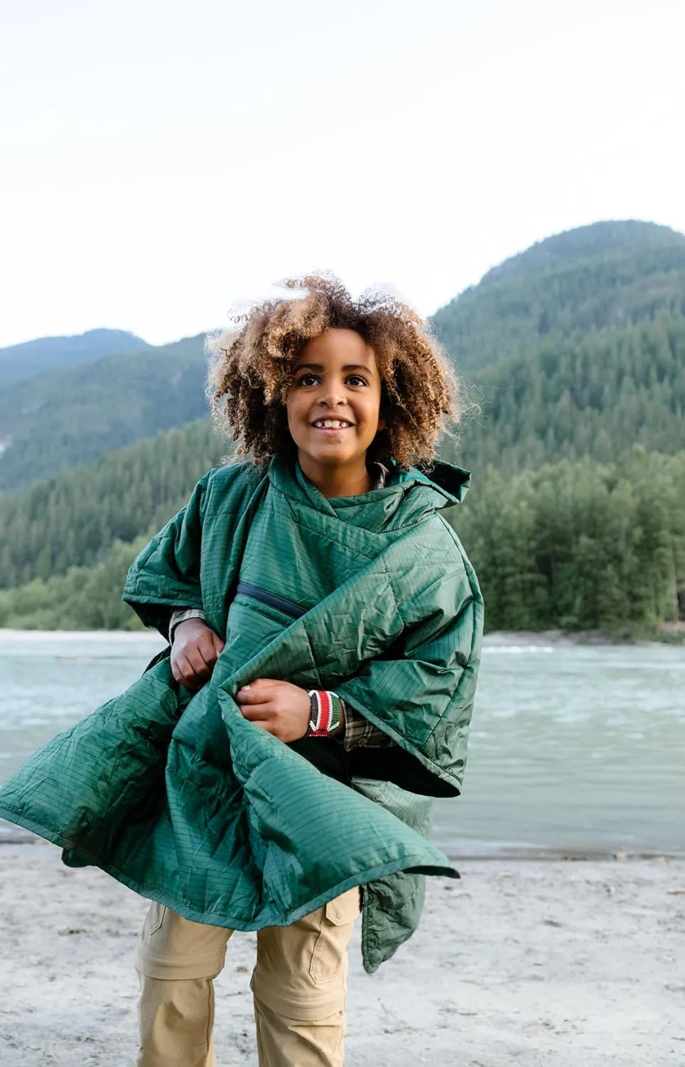 Therm-a-Rest Unisex-Youth Kids Honcho Poncho Wearable Hoodie Blanket