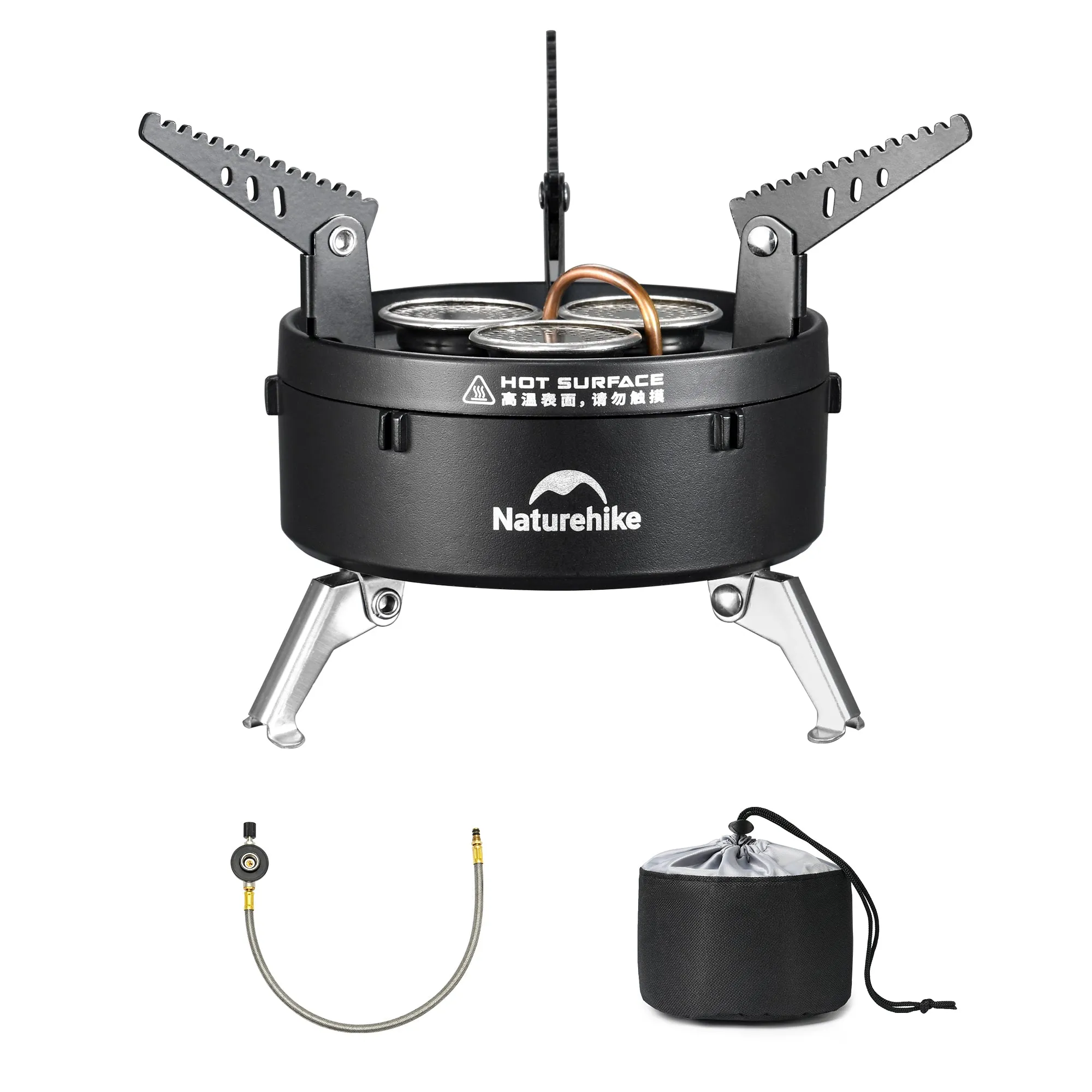 Three (IGT Gas Customizable Burners Dark Diverse categories Naturehike Stove Compatiable) Star