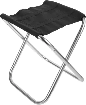 TOYANDONA Compact Folding Stool Lightweight Portable Camping Bench Multi Function Outdoor Seat for Fishing Hiking Travel Ergonomic Design Space Saving Easy to Carry and Store