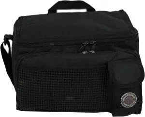 Transworld Durable Deluxe Insulated Lunch Cooler Bag (Many Colors and Size Available) (12"x10"x8 1/2", Black)