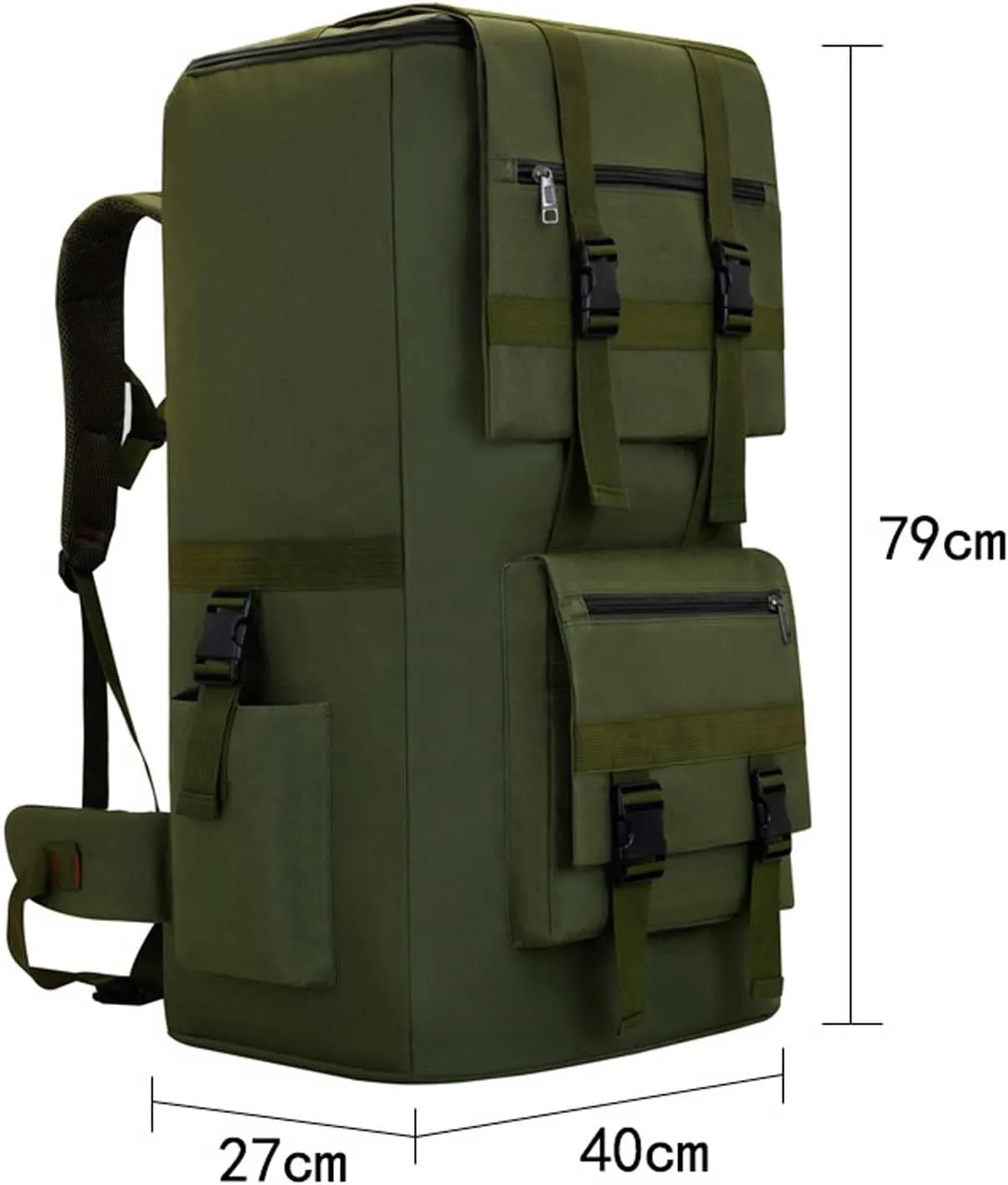 Travel Rucksack for Climbing Cycling Hiking， Trekking Backpack 126L Camping Travel Hiking Large Backpack(S2844)