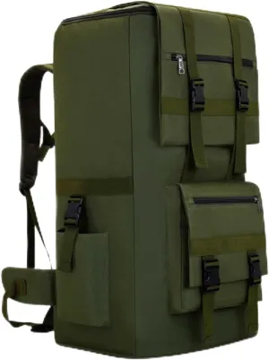 Travel Rucksack for Climbing Cycling Hiking， Trekking Backpack 126L Camping Travel Hiking Large Backpack(S2844)