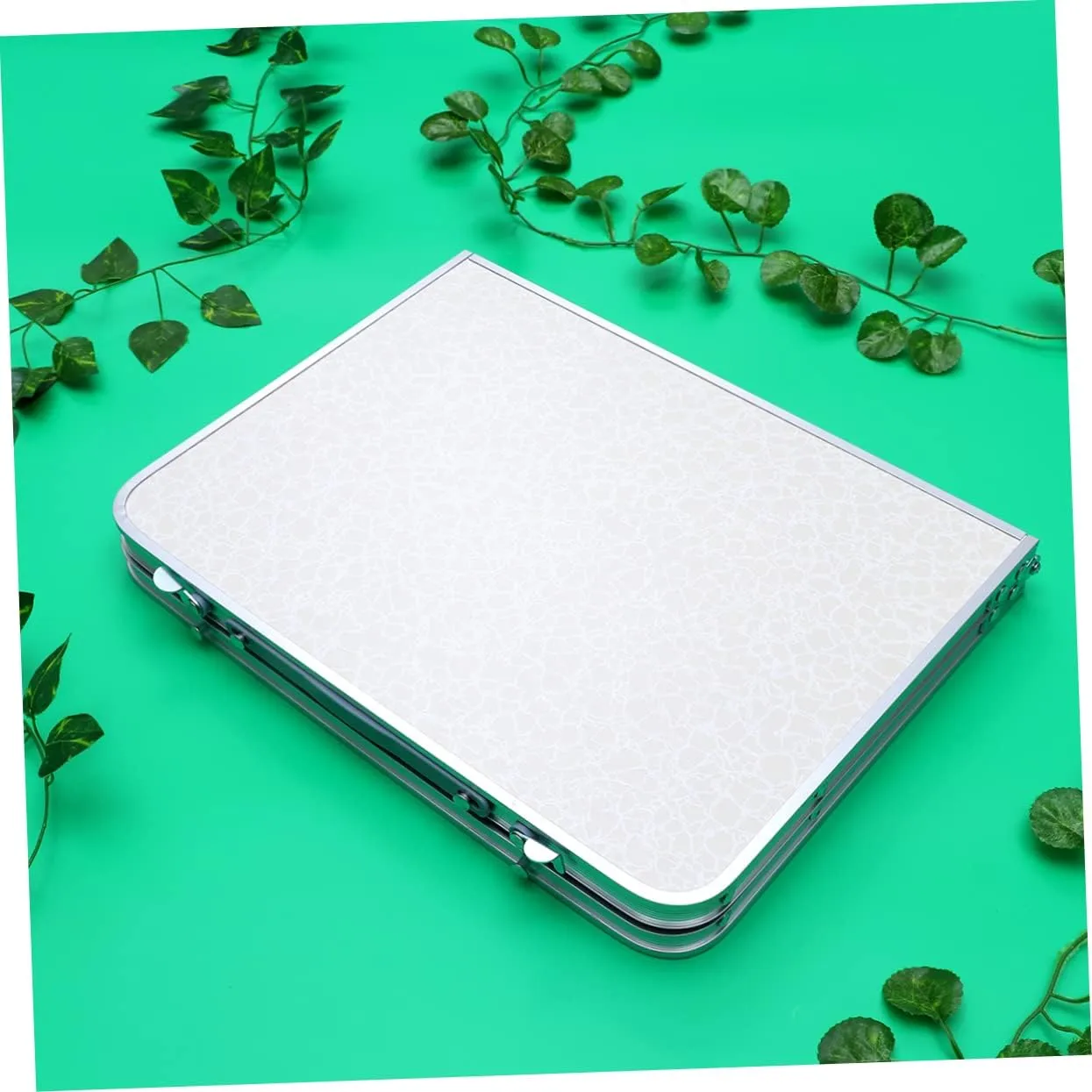 Ultra-Light Aluminum Folding Table Compact BBQ Desk for Camping Portable Computer Desk for Travel