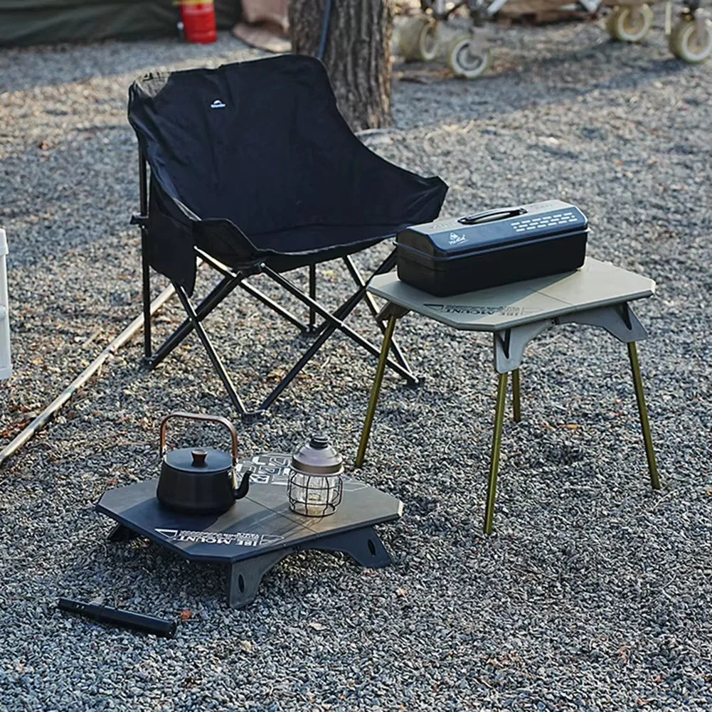 Ultralight Dual Purpose Table Multifunctional Outdoor Camping Table Lightweight Height Lift Table for Cooking Hiking Backpacking