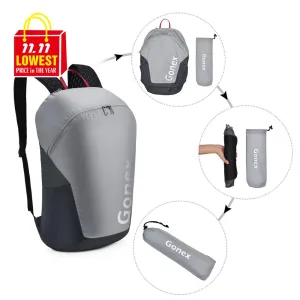 Ultralight Travel 35L Bag Backpack Sport with Cycling Hiking Nylon 210D Foldable Packable for Outdoor Timely delivery Camping Long-term Gonex Pouch