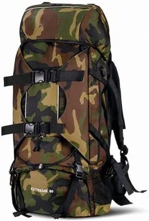UNISTRENGH 80L Internal Frame Backpack Hiking Camping Backpacking Trekking Bag