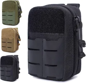 Upgrade Small Molle Pouches Tactical Multi-Purpose EDC Utility Duty Belt Pouch, Waterproof Backpacks, Bags & Accessories Holster Admin Pouch