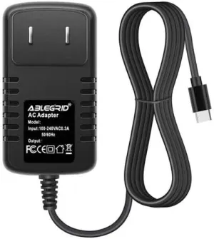 USB-C 5V AC/DC Adapter for H2ydrate Hydrogen Water Bottle Generator 6500 ppb Hydrogenated SPE PEM 7 led Colors Machine Home Travel Office 5VDC