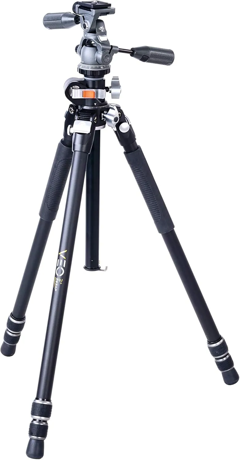 Vanguard VEO3 263AP Aluminum Tripod with Pan Head and Multi-Angle Center Column for Overhead Shots