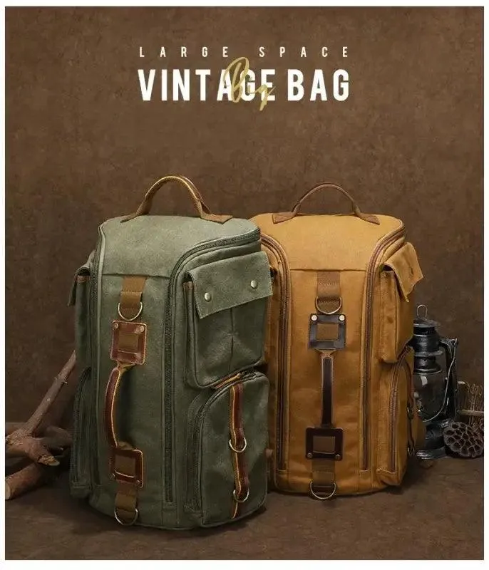 Vintage Leather Backpack