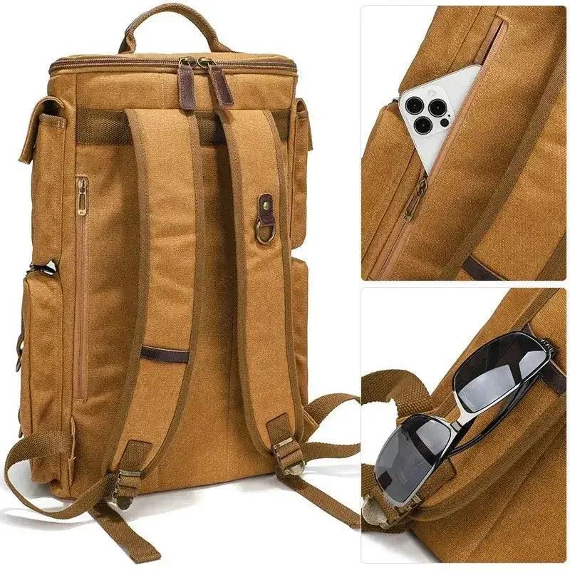 Vintage Leather Backpack