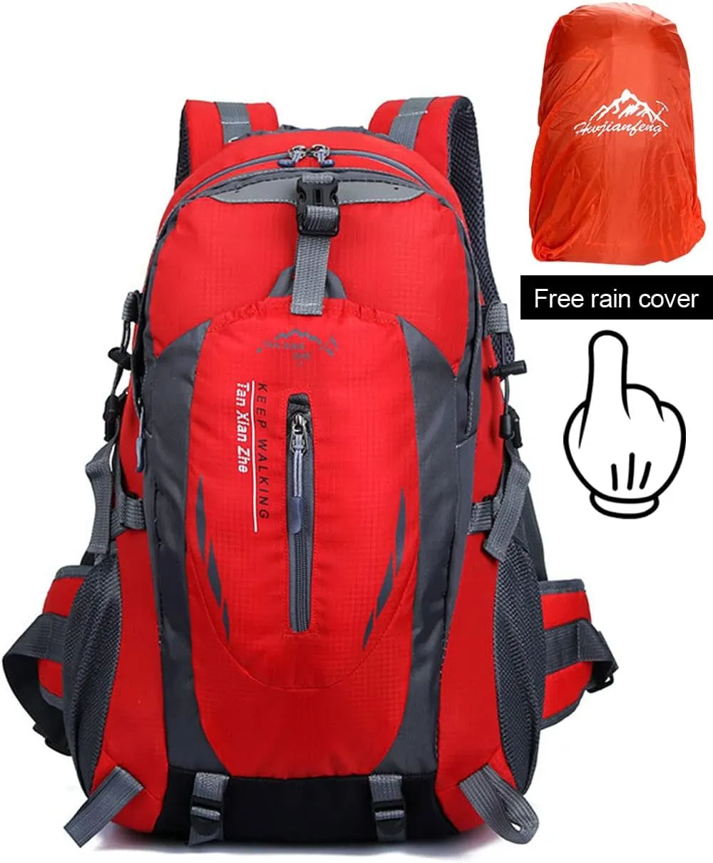 Waterproof 40L Outdoor Sports Mountaineer Hiking Trekking Cycle Camping Backpack Bag