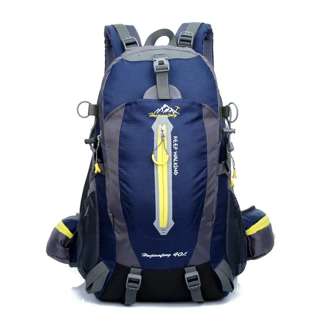 Waterproof Climbing Backpack Rucksack 40L Outdoor Sports Bag Travel Backpack Camping Hiking Backpack Women Trekking Bag For Men
