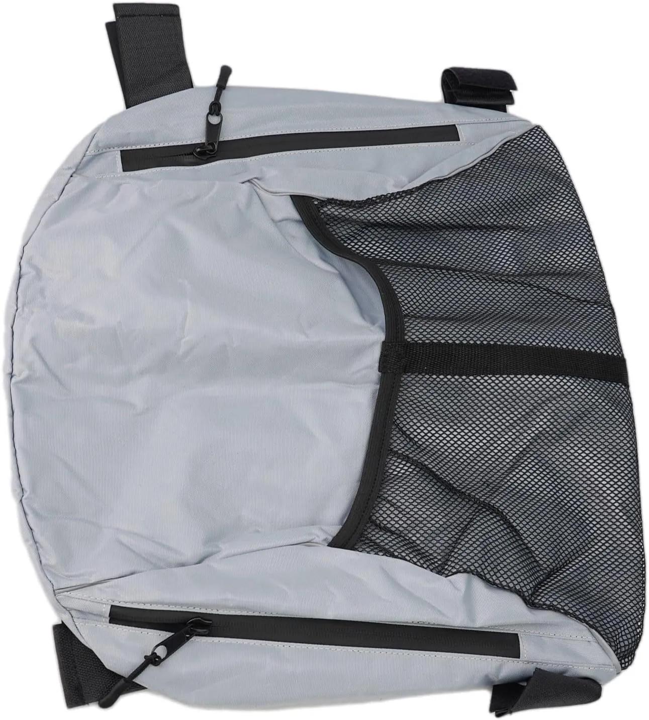Waterproof for Kayak Organizer with Mesh Storage for Paddleboard and for Kayak Chairs 600D Oxford Fabric (Grey)