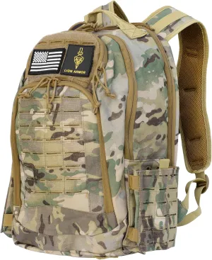 Waterproof Tactical Laptop Backpack, 45L, Sport Model (Camouflage)