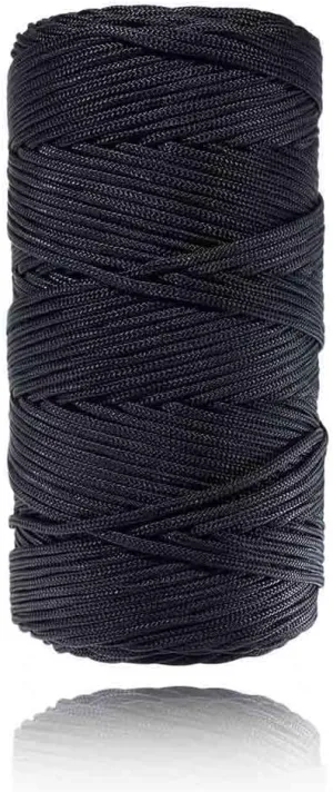 West Coast Paracord Tarred Black Braided Nylon Decoy Line – Perfect for Goose, Duck, or Any Other Decoy Rigging