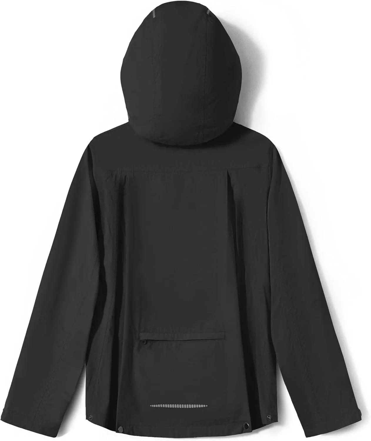 Willit Boys Rain Jackets Lightweight Waterproof Raincoats Hooded Windbreakers for Kids Cycling Outdoor