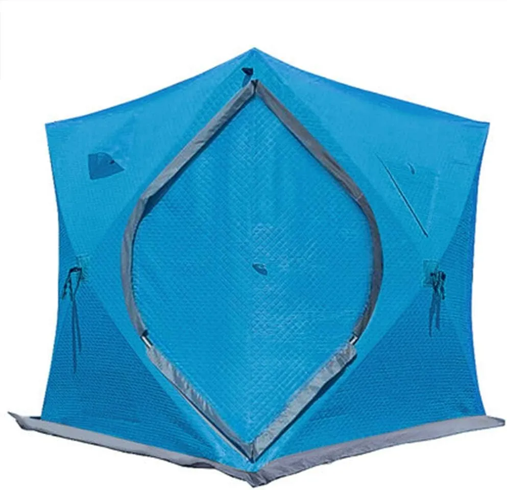 Winter Tent Winter Ice Fishing Tent Outdoor Camping Tent 3 Season Windproof Mountaineering Hiking and Fishing to Quickly Set Up 4 People for Family Short Weekends
