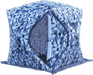 Winter Tent Winter Ice Fishing Tent Outdoor Camping Tent 3 Season Windproof Mountaineering Hiking and Fishing to Quickly Set Up 4 People for Family Short Weekends