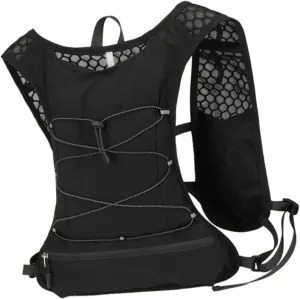 Women Running Vest Water Pack Comfortable Runner Rucksack Portable Hydration Backpack Sports Bag for Hiking Climbing Race