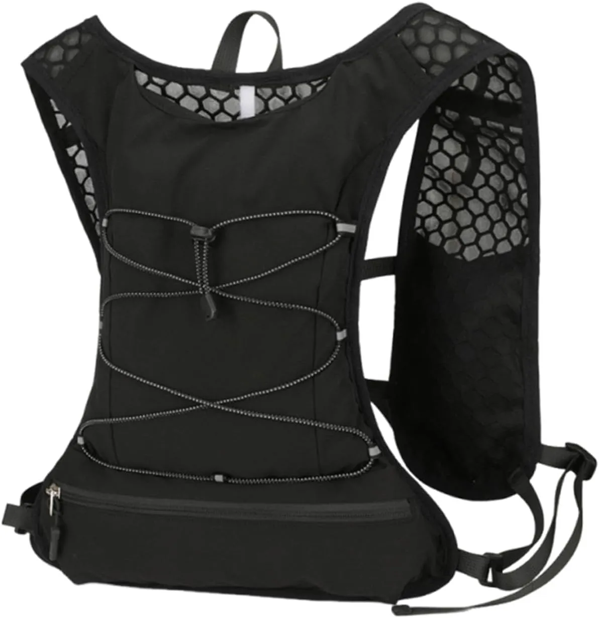 Women Running Vest Water Pack Comfortable Runner Rucksack Portable Hydration Backpack Sports Bag for Hiking Climbing Race