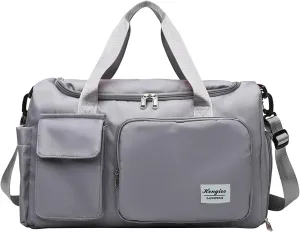 Womens Gym Bag with Shoes Compartment,28L Duffel Bags for Traveling,Gym Duffle Bag for Sports Yoga Workout Travel