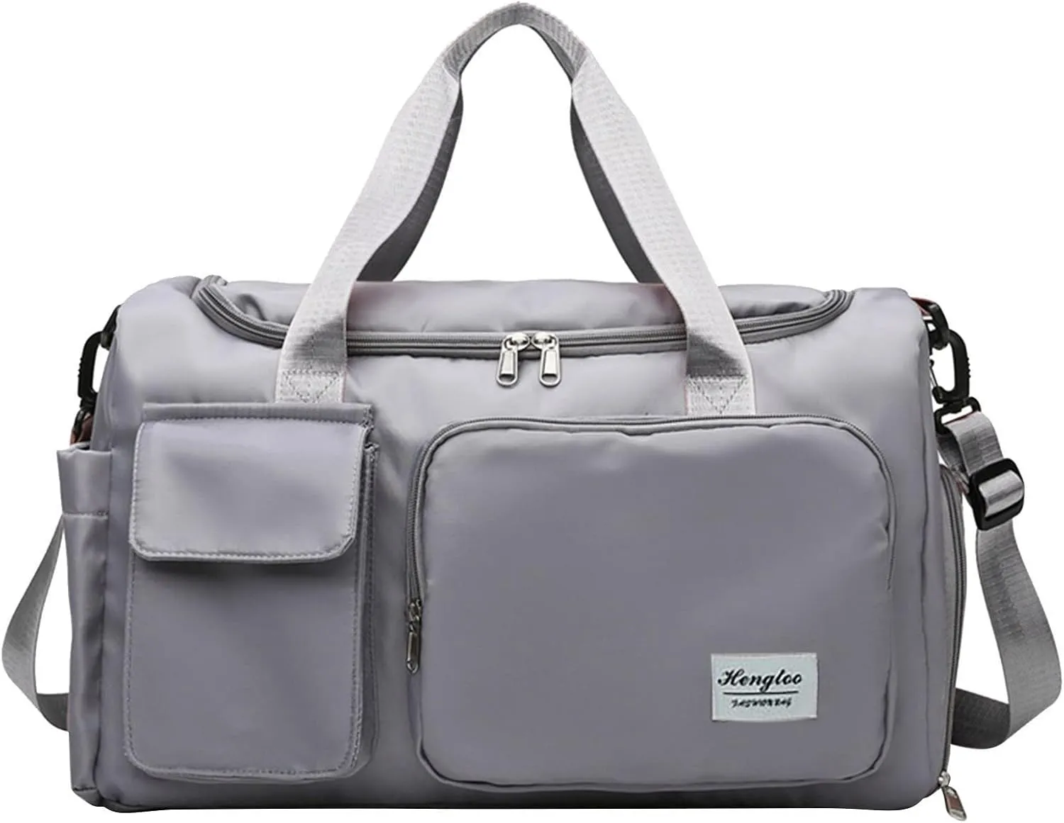 Womens Gym Bag with Shoes Compartment,28L Duffel Bags for Traveling,Gym Duffle Bag for Sports Yoga Workout Travel