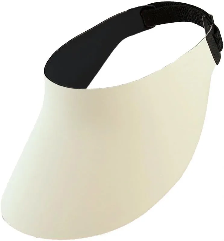 Women's Sun Visor Hat Wide Brim Sport Visor Adjustable Tennis Golf Visor Summer Ponytail Beach Sun Cap UPF50 