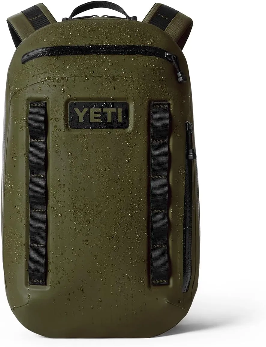 YETI Cayo Backpack 15L, Weather Resistant All-Day Utility Pack, Olive