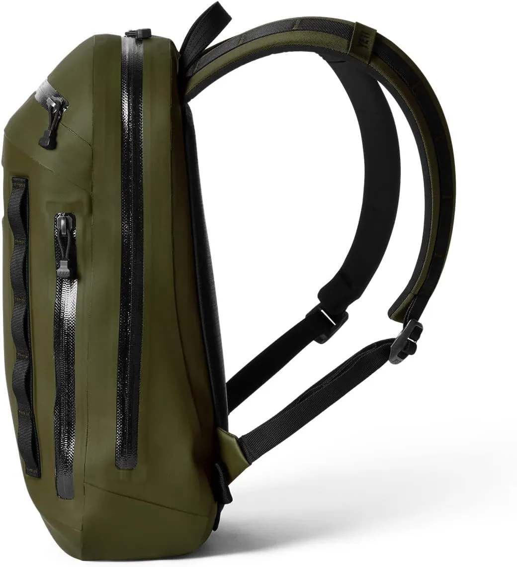 YETI Cayo Backpack 15L, Weather Resistant All-Day Utility Pack, Olive
